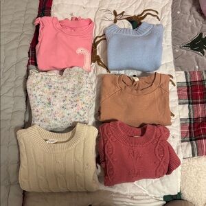Cozy Variety of Sweaters: 2T